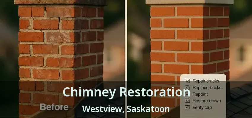 Chimney Restoration Westview, Saskatoon - SK